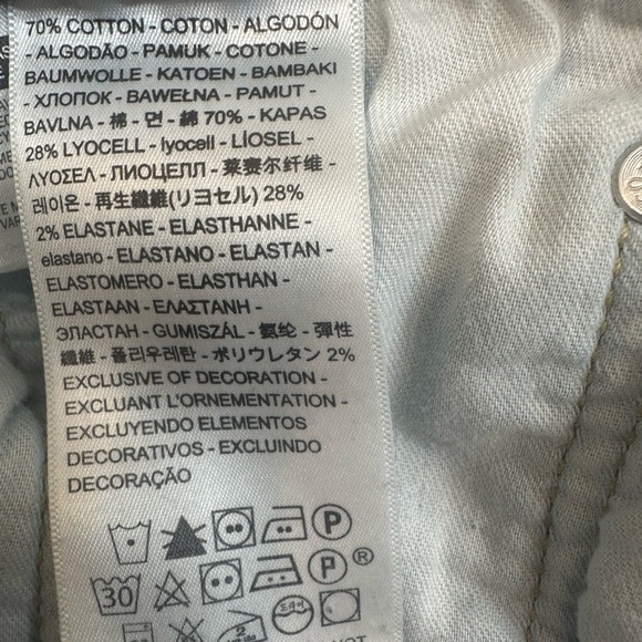 Levi's 513 Slim Straight Jeans Size 36x30 Men's Dark Wash - Picture 8 of 9